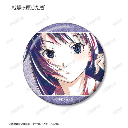 "Monogatari Series" Trading Ani-Art Glitter Pin Badges (Sold by the box)