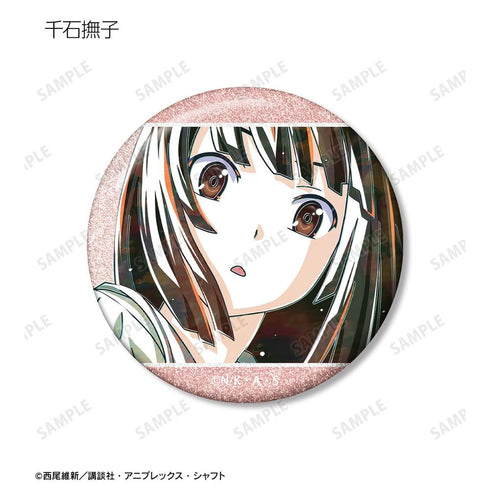 "Monogatari Series" Trading Ani-Art Glitter Pin Badges (Sold by the box)