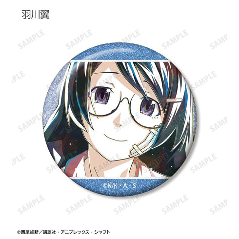 "Monogatari Series" Trading Ani-Art Glitter Pin Badges (Sold by the box)