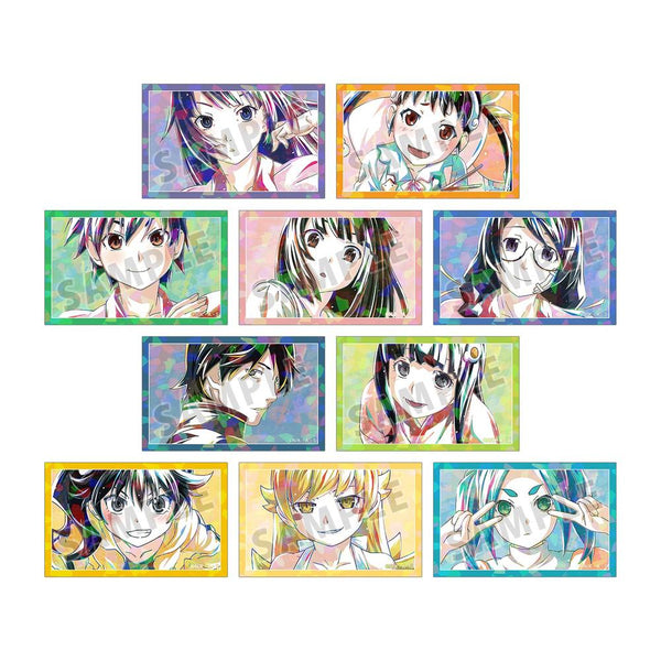 "Monogatari Series" Trading Ani-Art Hologram Illustration Cards (Sold by the box)