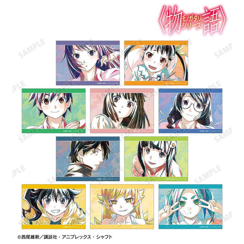 "Monogatari Series" Trading Ani-Art Bromides (Sold by the box)