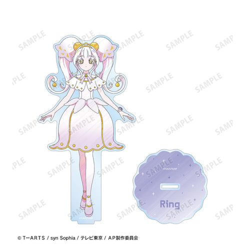 『ひみつのアイプリ』リング・クローバー Ani-Art clear label BIGアクリルスタンド