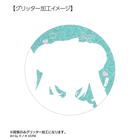 『初音ミク』描き下ろし 私服ver. Art by クノオ トレーディンググリッター缶バッジ(単位/BOX)【202608再販】