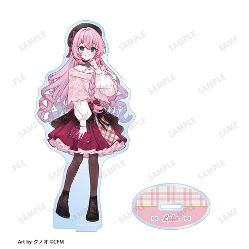 『初音ミク』描き下ろし 巡音ルカ 私服ver. Art by クノオ BIGアクリルスタンド