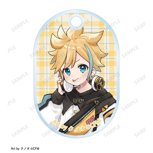 『初音ミク』描き下ろし 鏡音レン 私服ver. Art by クノオ 2連ワイヤーアクリルキーホルダー【202608再販】
