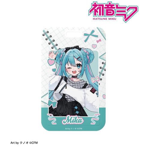 『初音ミク』描き下ろし 初音ミク 私服ver. Art by クノオ フォトカードホルダー【202608再販】