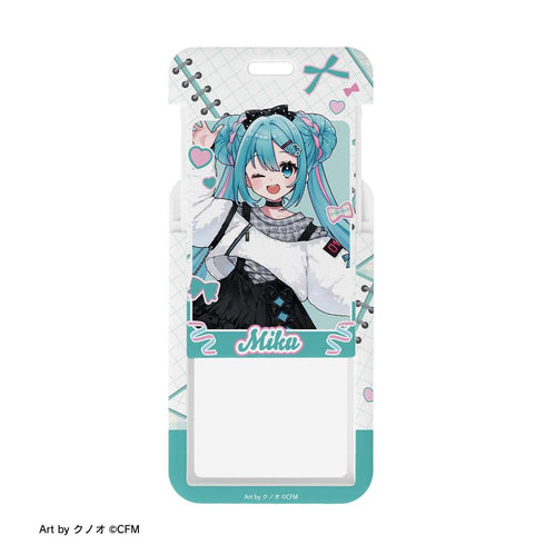『初音ミク』描き下ろし 初音ミク 私服ver. Art by クノオ フォトカードホルダー【202608再販】