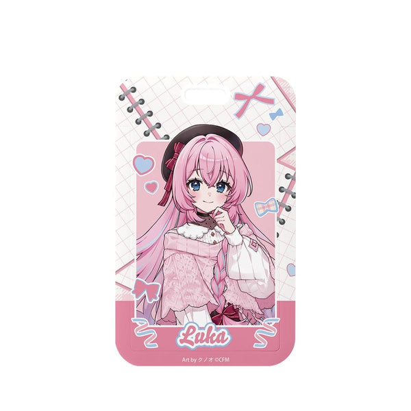 『初音ミク』描き下ろし 巡音ルカ 私服ver. Art by クノオ フォトカードホルダー