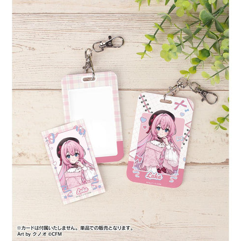 『初音ミク』描き下ろし 巡音ルカ 私服ver. Art by クノオ フォトカードホルダー