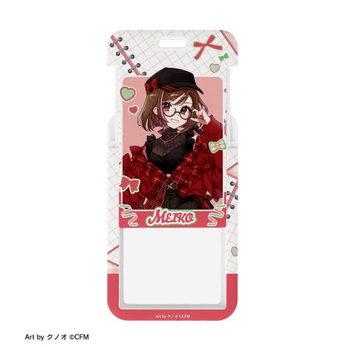 『初音ミク』描き下ろし MEIKO 私服ver. Art by クノオ フォトカードホルダー【202608再販】
