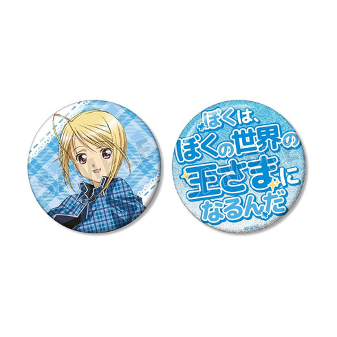 《守護甜心!》邊里唯世 75mm 推角主題徽章組