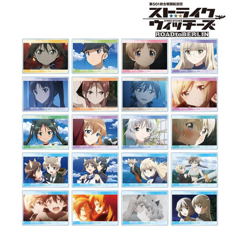"501st Joint Fighter Wing: Strike Witches ROAD to BERLIN" Trading Acrylic Cards (Sold by the box)