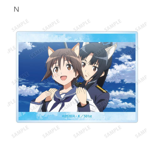 "501st Joint Fighter Wing: Strike Witches ROAD to BERLIN" Trading Acrylic Cards (Sold by the box)