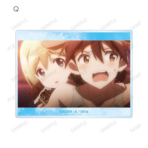 "501st Joint Fighter Wing: Strike Witches ROAD to BERLIN" Trading Acrylic Cards (Sold by the box)