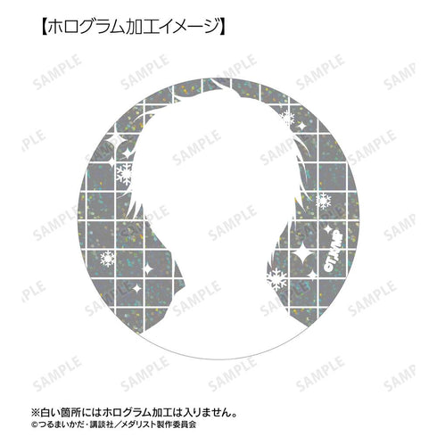 『メダリスト』夜鷹 純 ホログラム缶バッジ2個セット