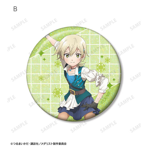 『メダリスト』八木夕凪 ホログラム缶バッジ2個セット