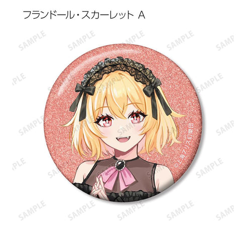 『東方Project』松本能人イラスト ガーリーファッションver. トレーディンググリッター缶バッジ(単位/BOX)