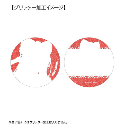『東方Project』松本能人イラスト ガーリーファッションver. トレーディンググリッター缶バッジ(単位/BOX)