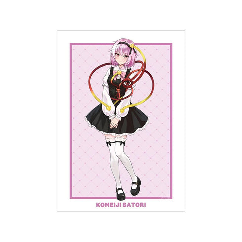 『東方Project』松本能人イラスト 古明地さとり ガーリーファッションver. A3マット加工ポスター