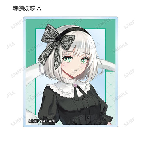『東方Project』松本能人イラスト ガーリーファッションver. トレーディングアクリルカード(単位/BOX)