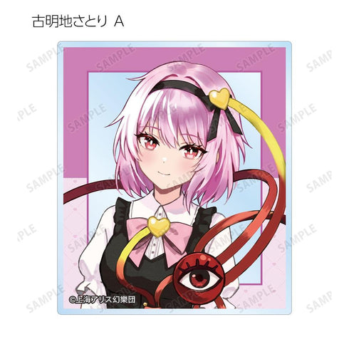 『東方Project』松本能人イラスト ガーリーファッションver. トレーディングアクリルカード(単位/BOX)