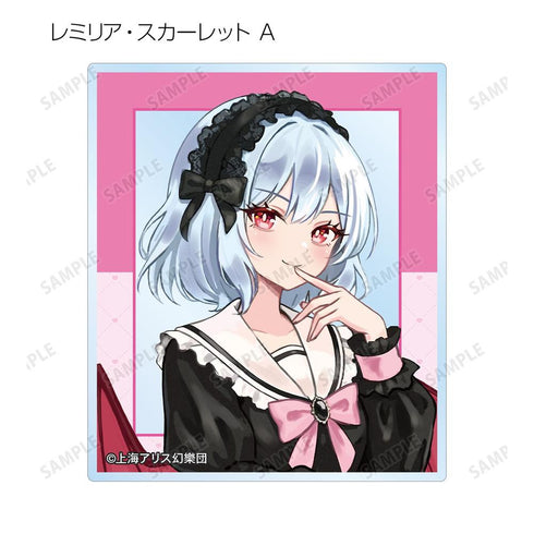 『東方Project』松本能人イラスト ガーリーファッションver. トレーディングアクリルカード(単位/BOX)