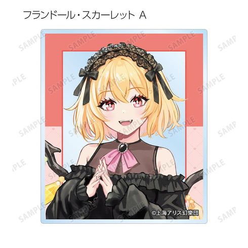『東方Project』松本能人イラスト ガーリーファッションver. トレーディングアクリルカード(単位/BOX)