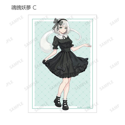 『東方Project』松本能人イラスト ガーリーファッションver. トレーディングブロマイド(単位/BOX)