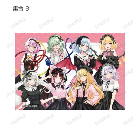 『東方Project』松本能人イラスト ガーリーファッションver. トレーディングブロマイド(単位/BOX)