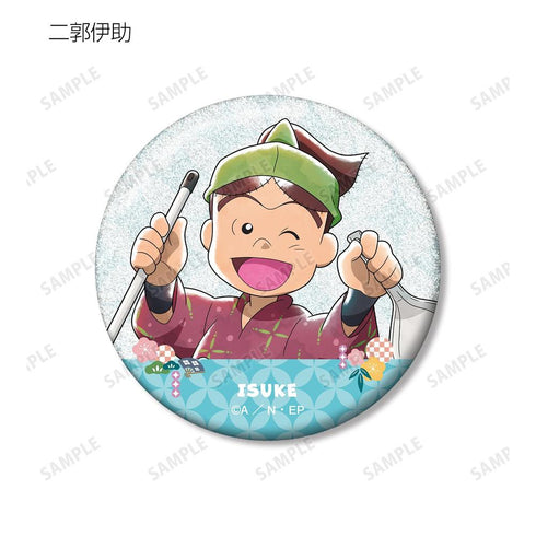 『忍たま乱太郎』描き下ろし みんなで商いver. 第2弾 トレーディンググリッター缶バッジ ver.A(単位/BOX)