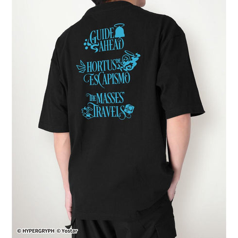 『アークナイツ』ラテラーノモチーフ BIGシルエットTシャツ ver.Bユニセックス