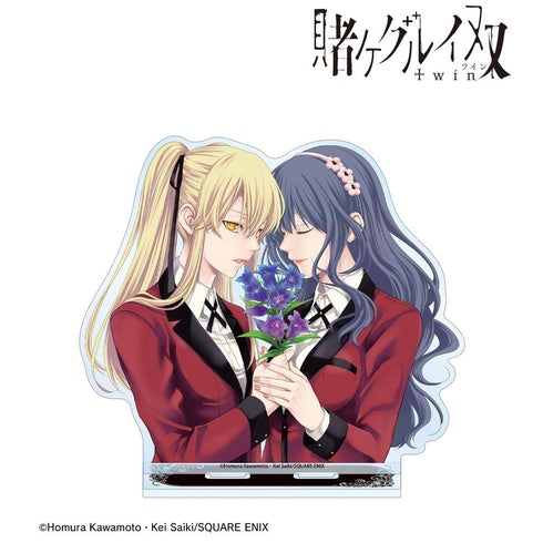 《赌博狂热双》早乙女芽亚里&花手毬津津拉 BIG亚克力立牌 ver.B