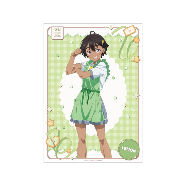 『負けヒロインが多すぎる!』描き下ろし 焼塩 檸檬 制服エプロンver. A3マット加工ポスター