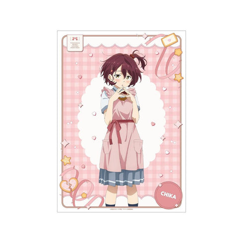 『負けヒロインが多すぎる!』描き下ろし 小鞠 知花 制服エプロンver. A3マット加工ポスター