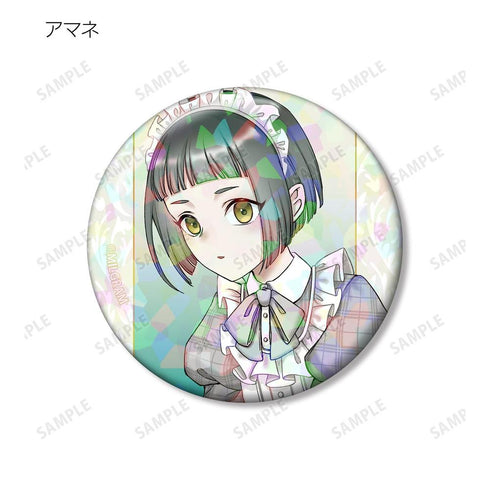 "MILGRAM" Original Illustration 6th Anniversary Ver. Trading Hologram Pin Badge (Sold by the box)