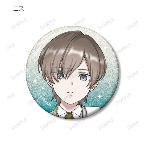 "MILGRAM" Original Art 6th Anniversary Ver. Trading Glitter Pin Badge (Sold by the box)