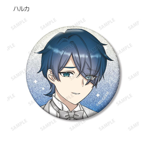 "MILGRAM" Original Art 6th Anniversary Ver. Trading Glitter Pin Badge (Sold by the box)