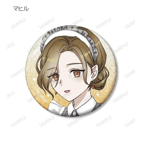 "MILGRAM" Original Art 6th Anniversary Ver. Trading Glitter Pin Badge (Sold by the box)