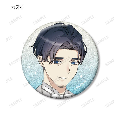 "MILGRAM" Original Art 6th Anniversary Ver. Trading Glitter Pin Badge (Sold by the box)