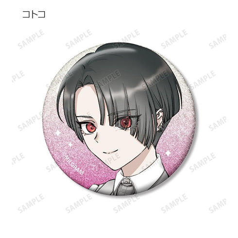 "MILGRAM" Original Art 6th Anniversary Ver. Trading Glitter Pin Badge (Sold by the box)