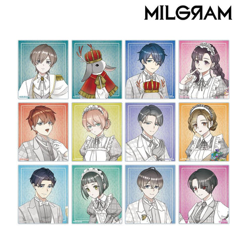 《MILGRAM -米尔格拉姆-》全新绘制 6周年纪念版 亚克力收藏卡(单位/盒)