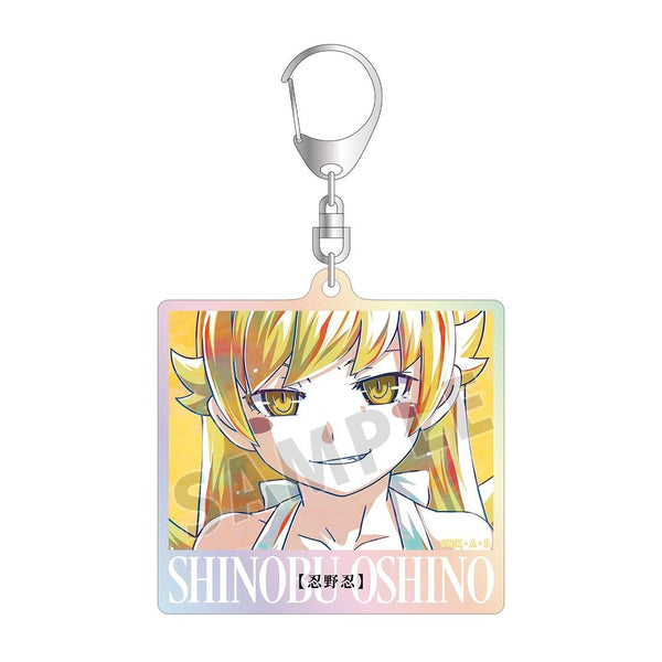 "Monogatari Series" Shinobu Oshino Ani-Art Aurora Acrylic Keychain