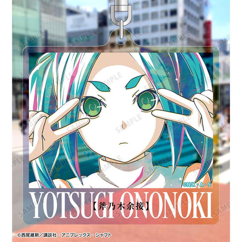 《〈物語〉系列》斧乃木余接 Ani-Art 極光壓克力鑰匙圈