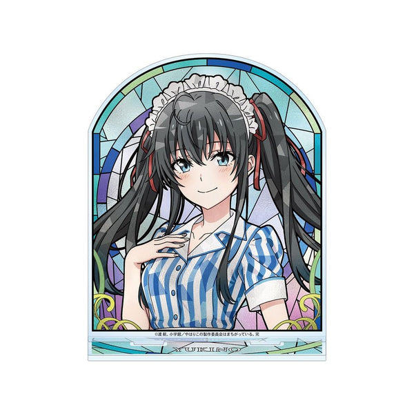 "My Youth Romantic Comedy Is Wrong, As I Expected: The End" Original Illustration: Yukino Yukinoshita "American Diner" Ver. Aure Glass BIG Acrylic Stand
