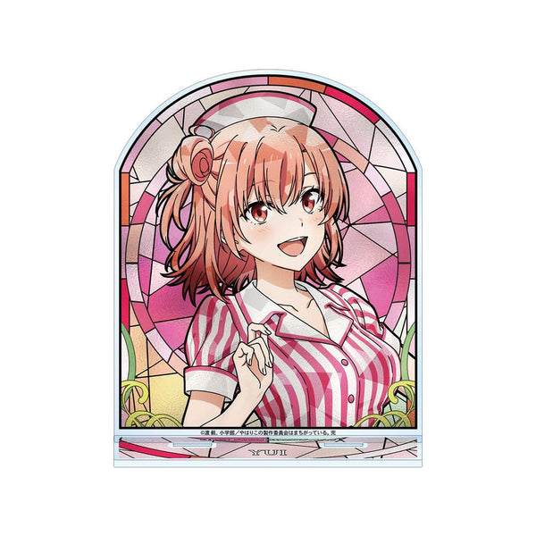 "My Teen Romantic Comedy SNAFU: The End" Original Illustration: Yui Yuigahama "American Diner" Ver. Aure Glass BIG Acrylic Stand