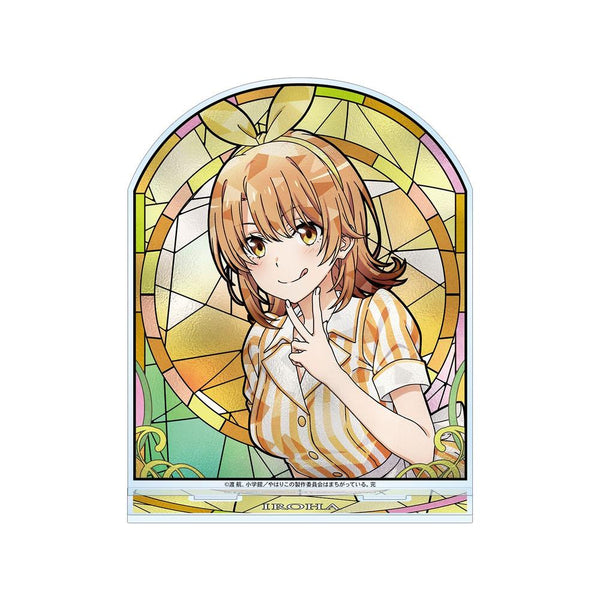 『やはり俺の青春ラブコメはまちがっている。完』描き下ろし 一色いろは アメリカンダイナーver. Aure Glass BIGアクリルスタンド