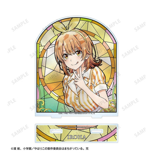 『やはり俺の青春ラブコメはまちがっている。完』描き下ろし 一色いろは アメリカンダイナーver. Aure Glass BIGアクリルスタンド