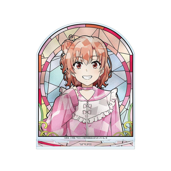 "My Teen Romantic Comedy SNAFU: The End" Original Illustration: Yui Yuigahama - Cute Casual Outfit Ver. Aure Glass BIG Acrylic Stand