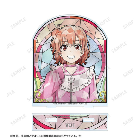 『やはり俺の青春ラブコメはまちがっている。完』描き下ろし 由比ヶ浜結衣 かわいい私服ver. Aure Glass BIGアクリルスタンド