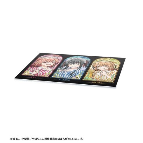 『やはり俺の青春ラブコメはまちがっている。完』描き下ろし 集合 アメリカンダイナーver. Aure Glass A6メタルアートパネル